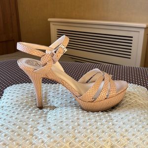 Vince Camato nude croc heel, size 9, perfect condition